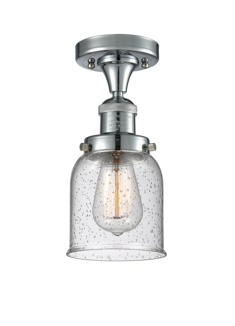 Innovations 517-1CH-PC-G54 One Light Semi-Flush Mount, Polished Chrome