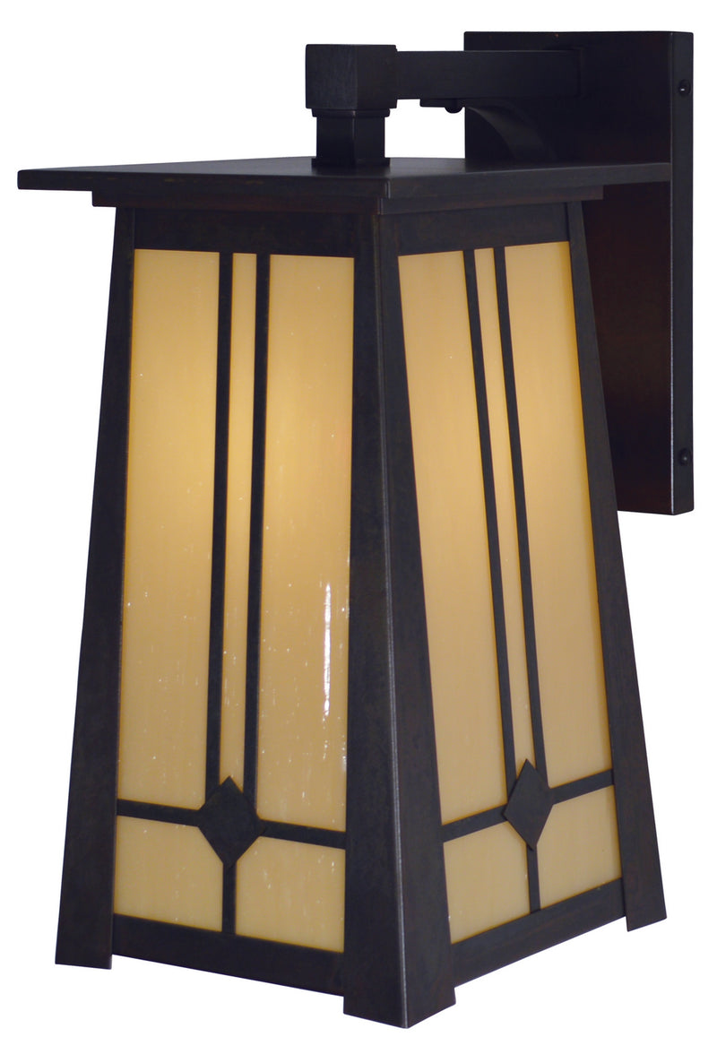 Arroyo ABB-7TN-BZ One Light Wall Mount, Bronze