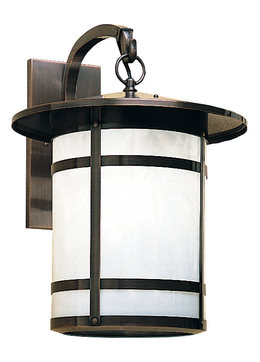 Arroyo BB-14LWO-AC One Light Wall Mount, Antique Copper