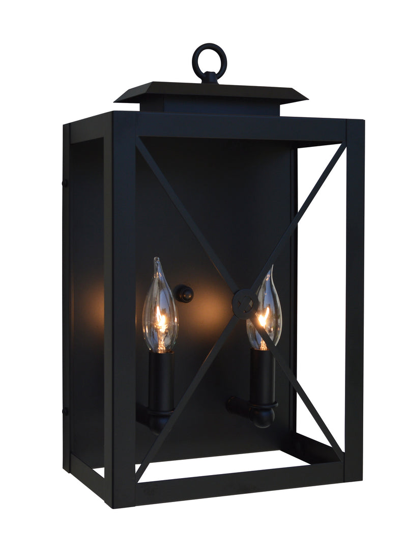 Arroyo EXS-9CLR-BZ Two Light Wall Sconce, Bronze