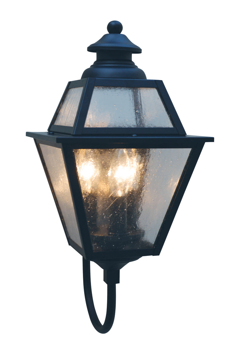 Arroyo INB-8GRCS-BK Three Light Wall Mount, Satin Black