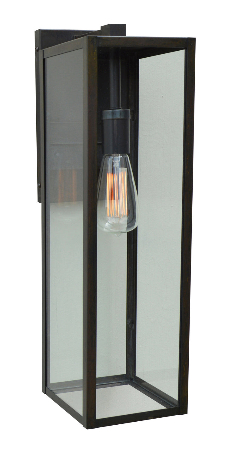 Arroyo VIB-6TLCLR-BZ One Light Wall Mount, Bronze