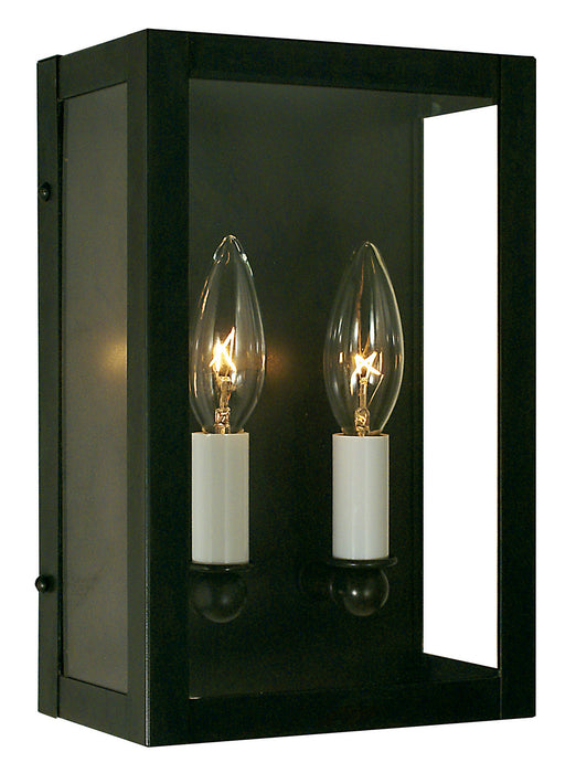Arroyo VIS-7CLR-BZ Two Light Wall Sconce, Bronze