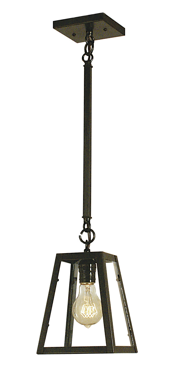 Arroyo VISH-6CLR-BZ One Light Pendant, Bronze