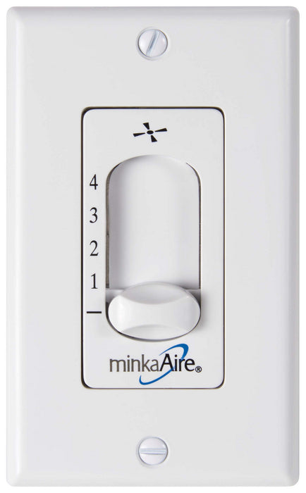 Minka Aire WC116 4 Speed Wall Control, White
