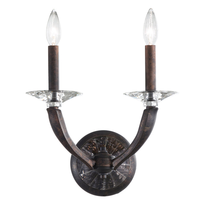 Schonbek MA1002N-76O Two Light Wall Sconce, Heirloom Bronze