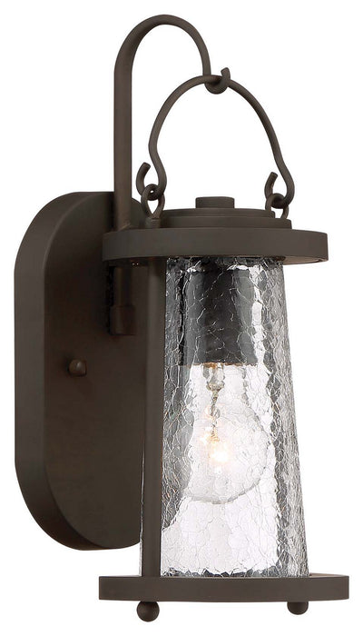 Minka-Lavery 71221-143 One Light Outdoor Wall Mount, Oil Rubbed Bronze