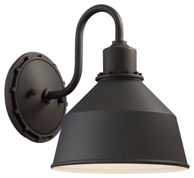 Minka-Lavery 71241-66 One Light Outdoor Wall Mount, Coal