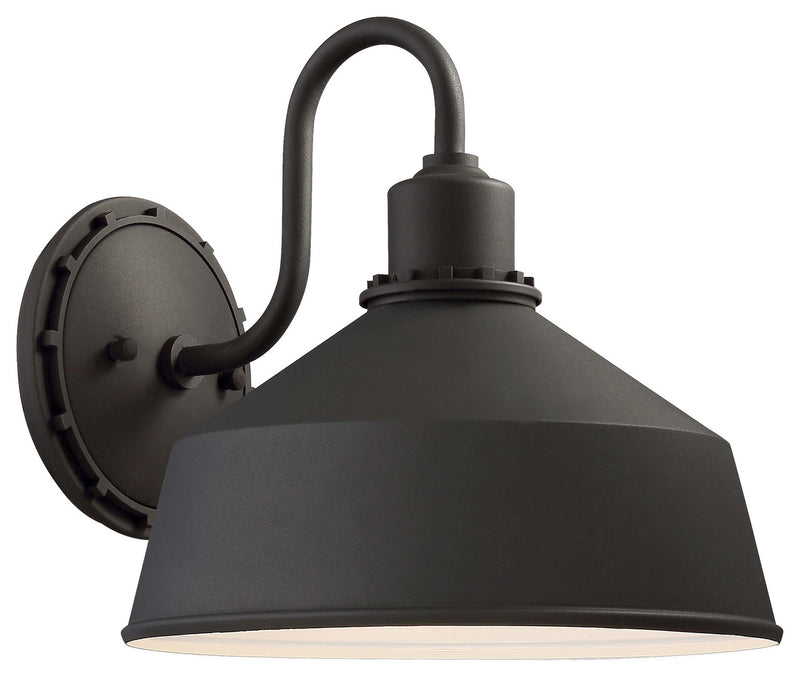 Minka-Lavery 71242-66 One Light Outdoor Wall Mount, Coal