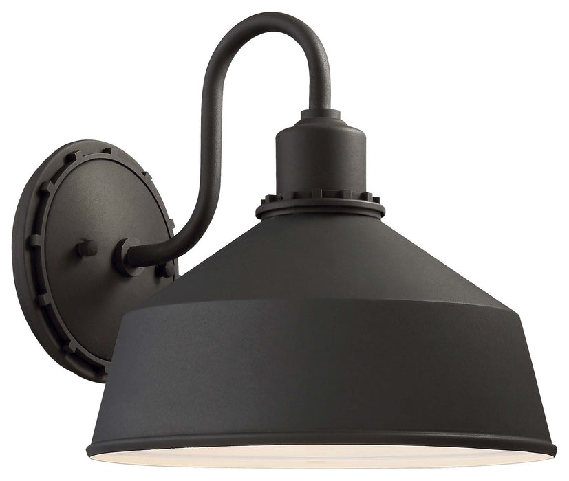 Minka-Lavery 71242-66 One Light Outdoor Wall Mount, Coal