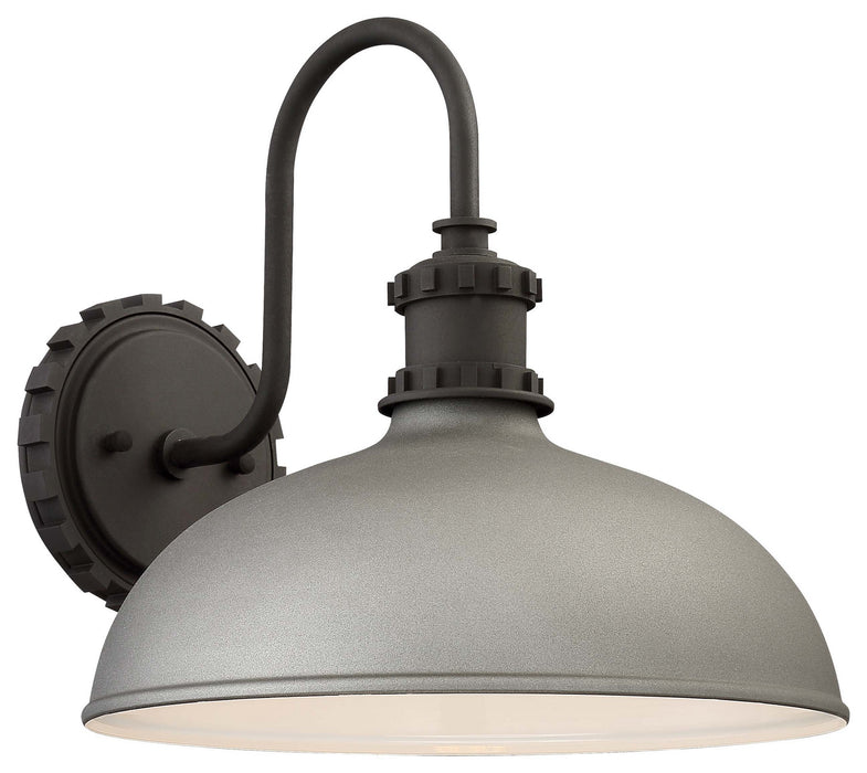 Minka-Lavery 71251-295 One Light Outdoor Wall Mount, Sand Silver