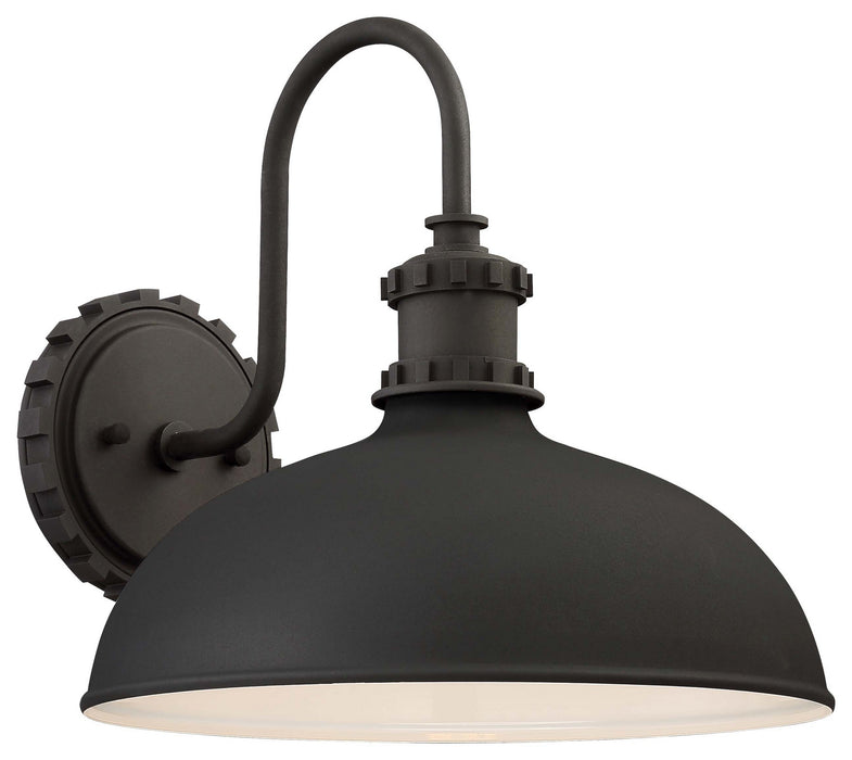 Minka-Lavery 71251-66 One Light Outdoor Wall Mount, Coal
