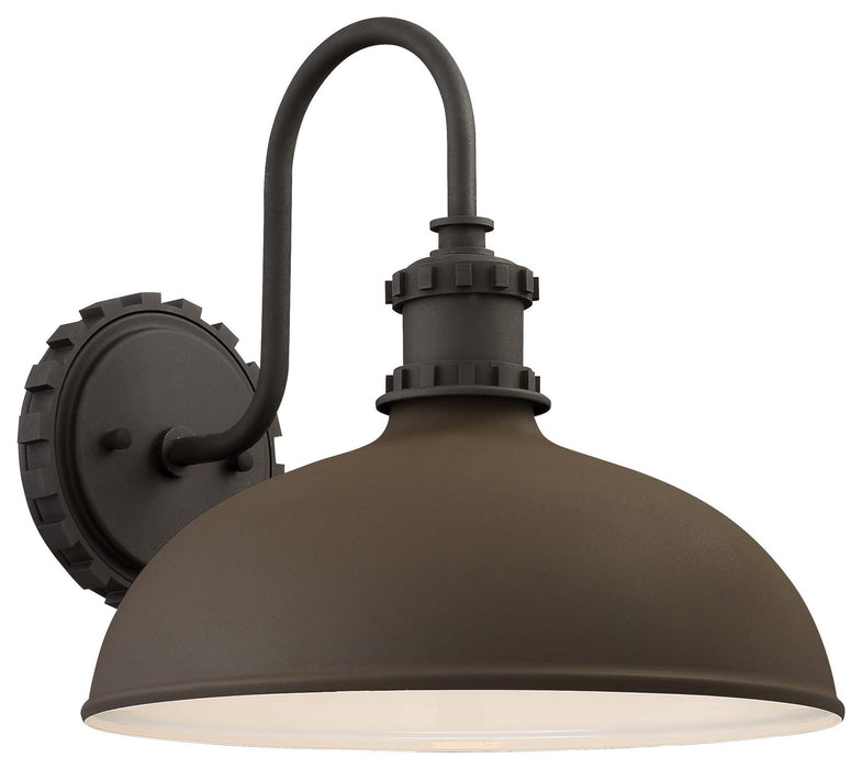 Minka-Lavery 71251-662 One Light Outdoor Wall Mount, Textured Bronze
