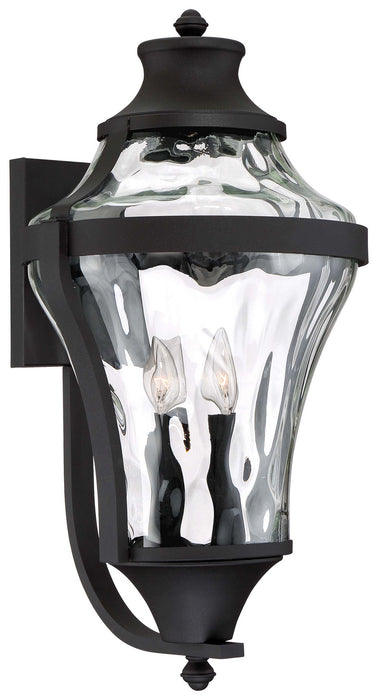 Minka-Lavery 72567-66 Four Light Outdoor Wall Mount, Coal