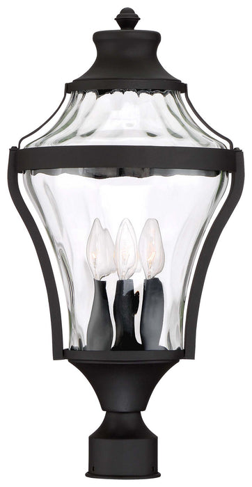 Minka-Lavery 72566-66 Four Light Outdoor Post Mount, Coal