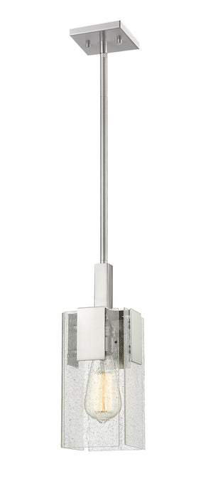 Z-Lite 3002MP-BN One Light Pendant, Brushed Nickel