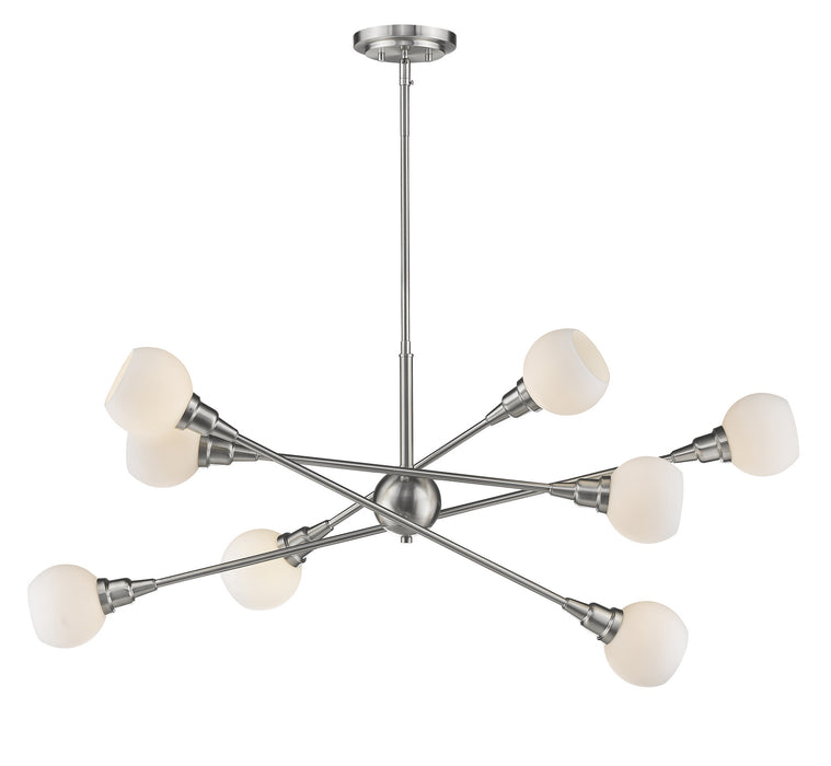 Z-Lite 616-45BN-LED LED Chandelier, Brushed Nickel