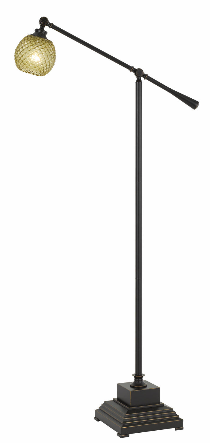 Cal Lighting BO-2777FL One Light Floor Lamp, Dark Bronze