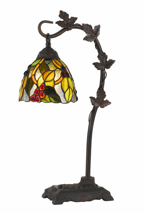 Cal Lighting BO-2754TB One Light Table Lamp, Tiffnay