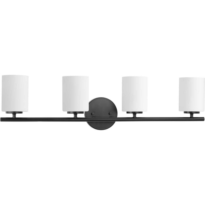 Progress Lighting P2160-31 Four Light Bath Bracket, Black