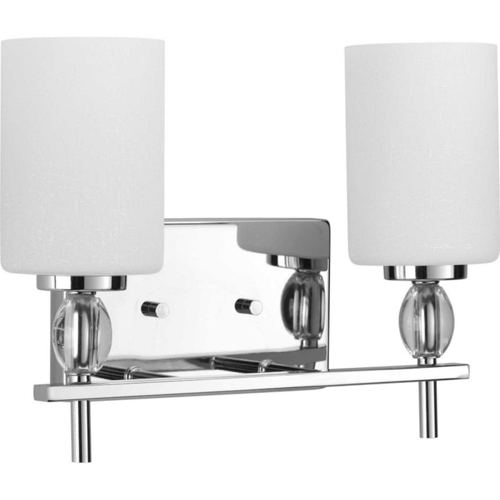 Progress Lighting P2775-15 Two Light Bath, Polished Chrome