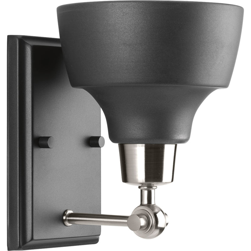 Progress Lighting P300039-009 One Light Bath, Brushed Nickel