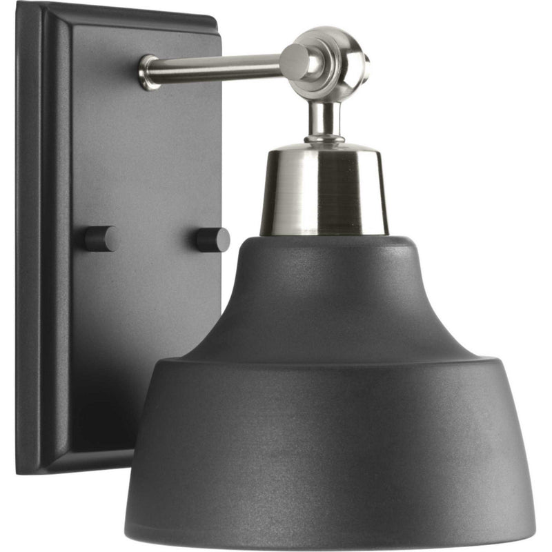 Progress Lighting P300039-009 One Light Bath, Brushed Nickel