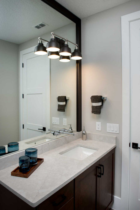 Progress Lighting P300041-009 Three Light Bath, Brushed Nickel
