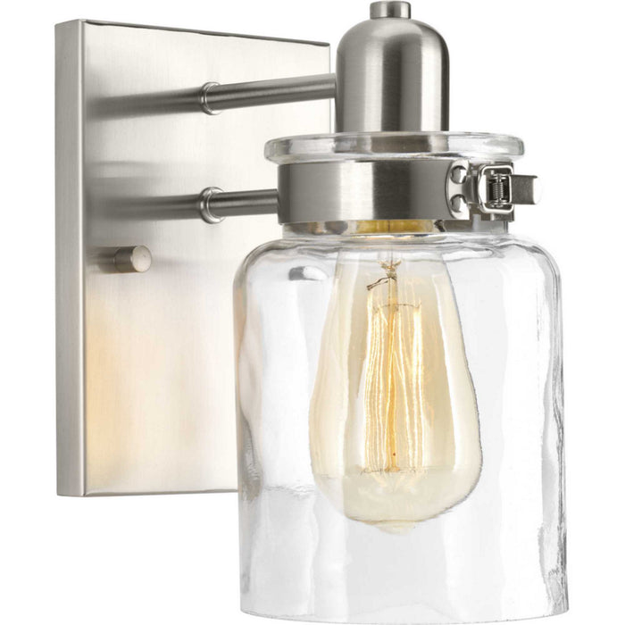 Progress Lighting P300045-009 One Light Bath, Brushed Nickel