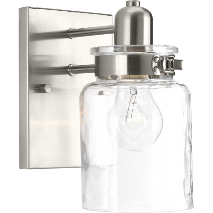 Progress Lighting P300045-009 One Light Bath, Brushed Nickel