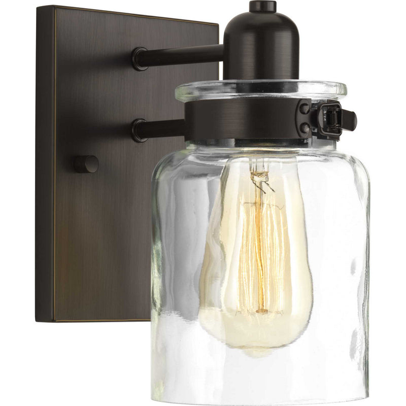 Progress Lighting P300045-020 One Light Bath, Antique Bronze