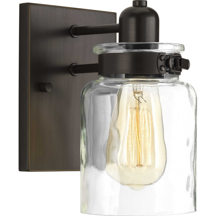 Progress Lighting P300045-020 One Light Bath, Antique Bronze