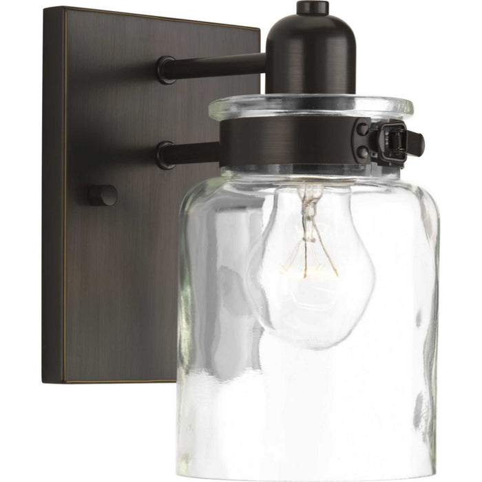 Progress Lighting P300045-020 One Light Bath, Antique Bronze
