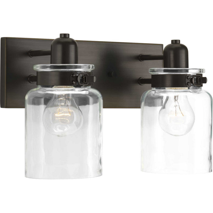 Progress Lighting P300046-020 Two Light Bath, Antique Bronze