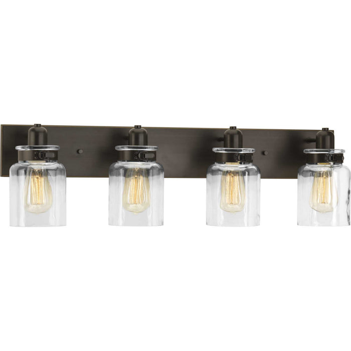 Progress Lighting P300048-020 Four Light Bath, Antique Bronze