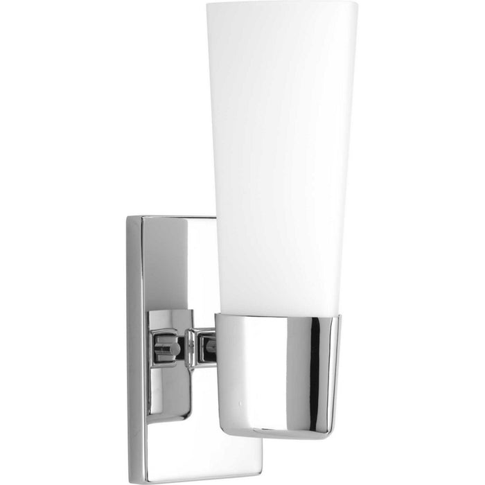 Progress Lighting P300061-015 One Light Bath, Polished Chrome