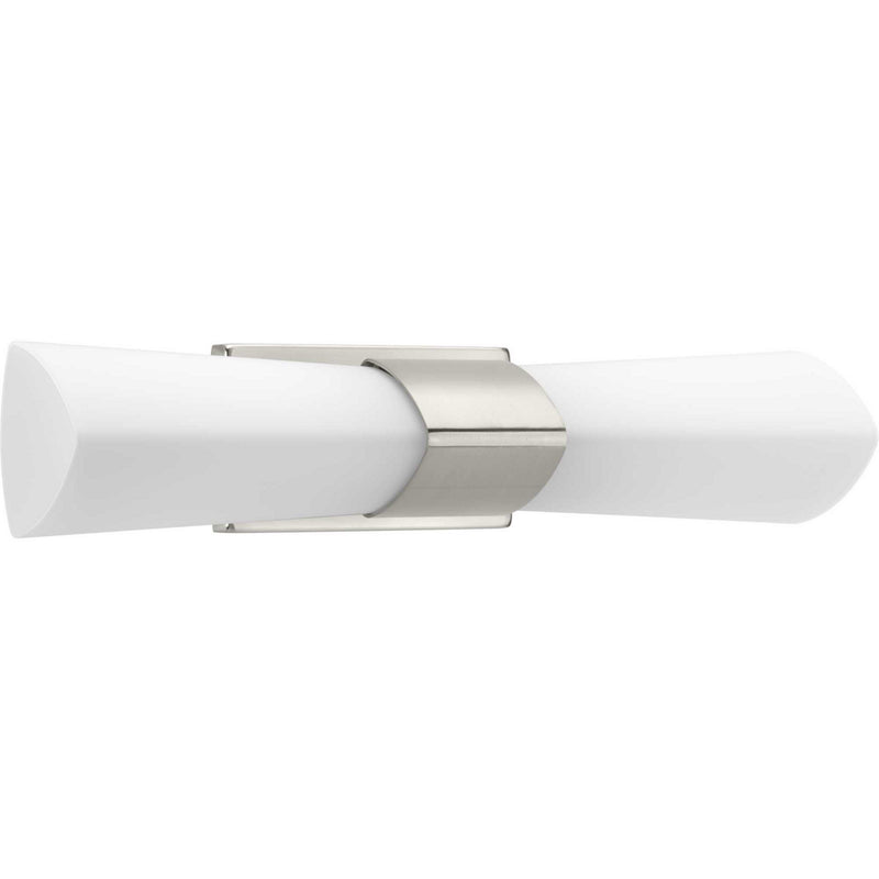 Progress Lighting P300062-009 Two Light Bath, Brushed Nickel