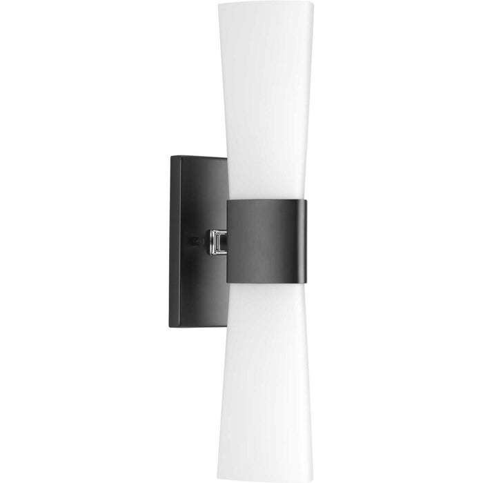 Progress Lighting P300062-031 Two Light Bath, Black