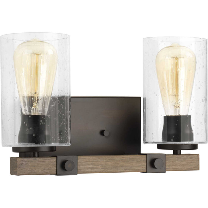 Progress Lighting P300067-020 Two Light Bath, Antique Bronze