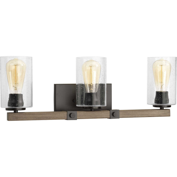 Progress Lighting P300068-020 Three Light Bath, Antique Bronze