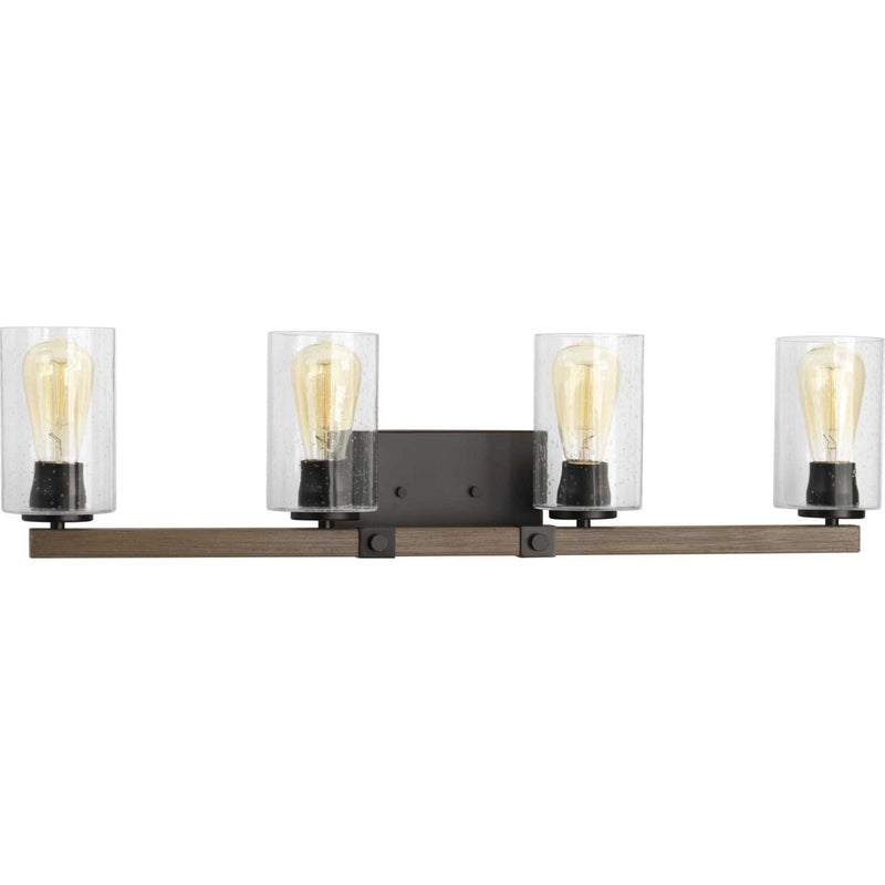 Progress Lighting P300069-020 Four Light Bath, Antique Bronze