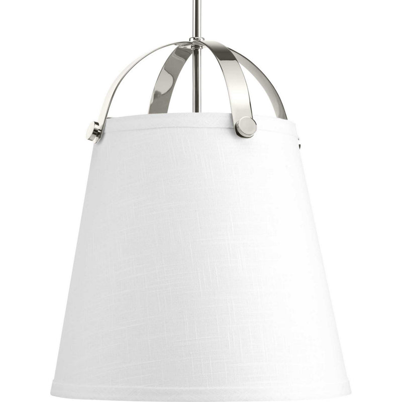 Progress Lighting P500046-104 Two light Pendant, Polished Nickel