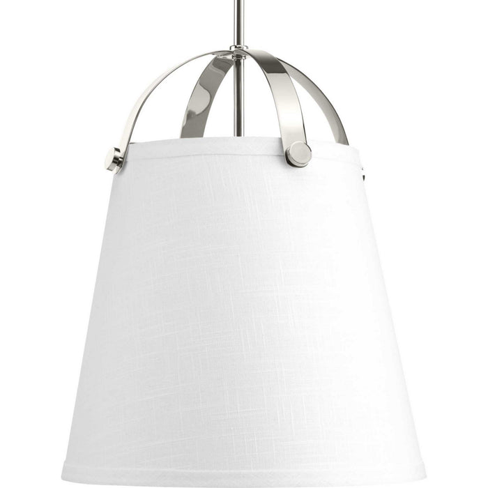 Progress Lighting P500046-104 Two light Pendant, Polished Nickel