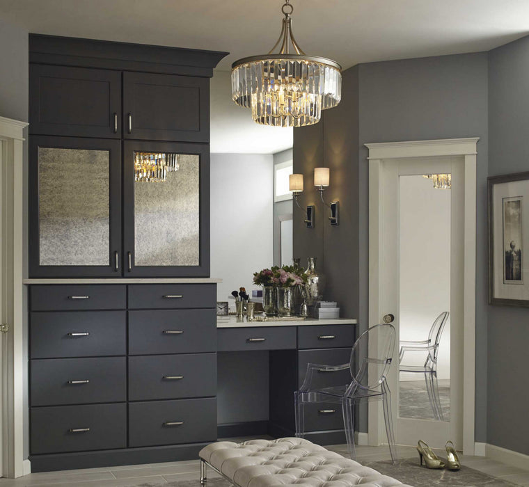 Progress Lighting P5346-134 Six Light Pendant, Silver Ridge