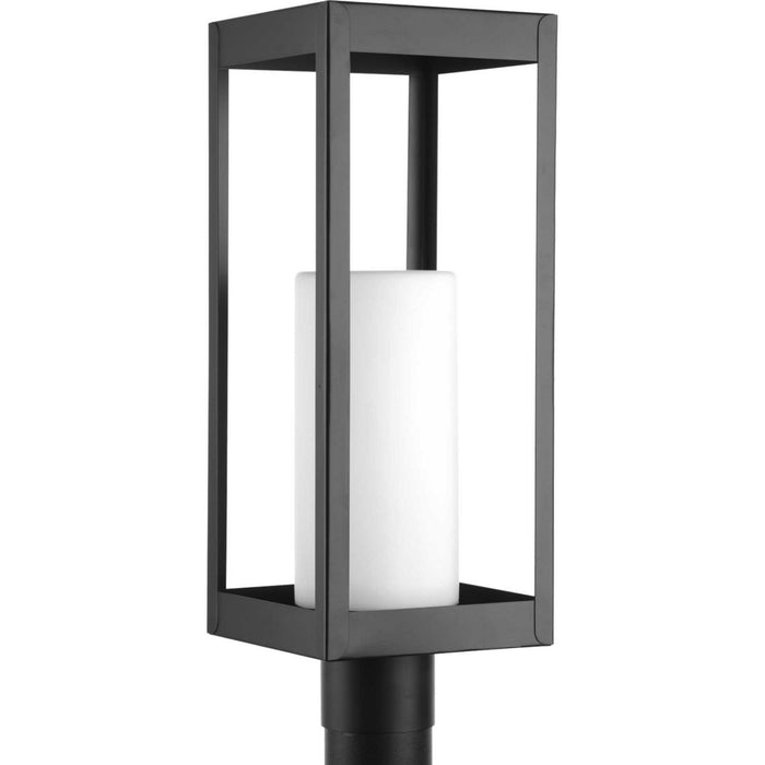 Progress Lighting P540013-031 One Light Post Lantern, Black