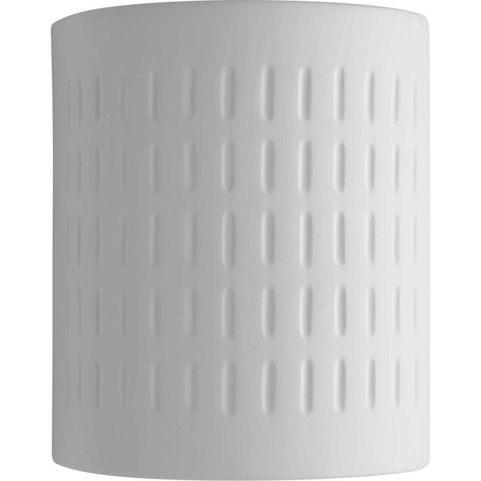 Progress Lighting P560044-030 One Light Wall Lantern, White