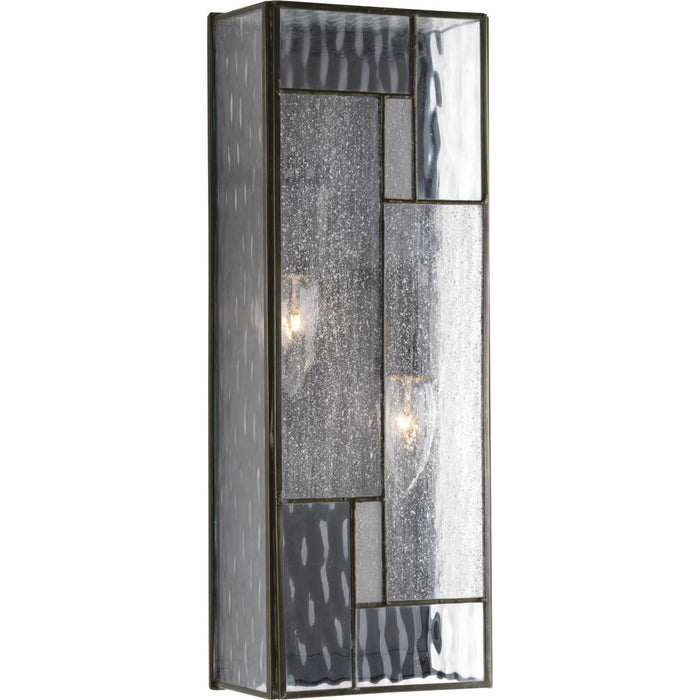 Progress Lighting P560048-129 Two Light Wall Lantern, Architectural Bronze