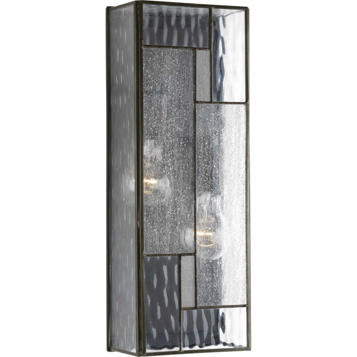 Progress Lighting P560048-129 Two Light Wall Lantern, Architectural Bronze