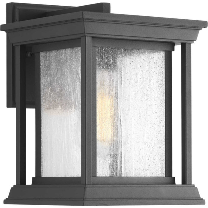Progress Lighting P5605-31 One Light Wall Lantern, Black