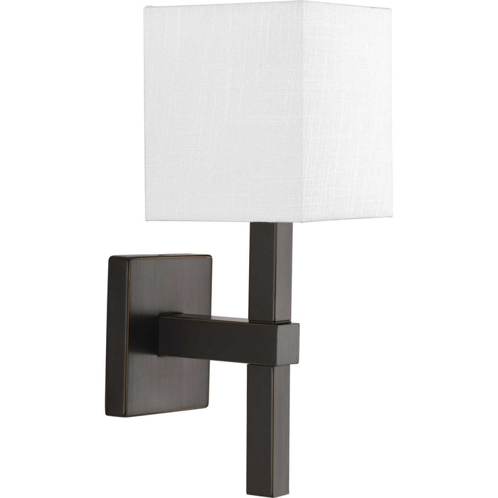 Progress Lighting P710016-020 One Light Wall Sconce, Antique Bronze